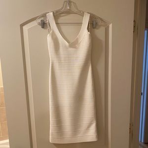 Small Herve Leger Dress in Ivory